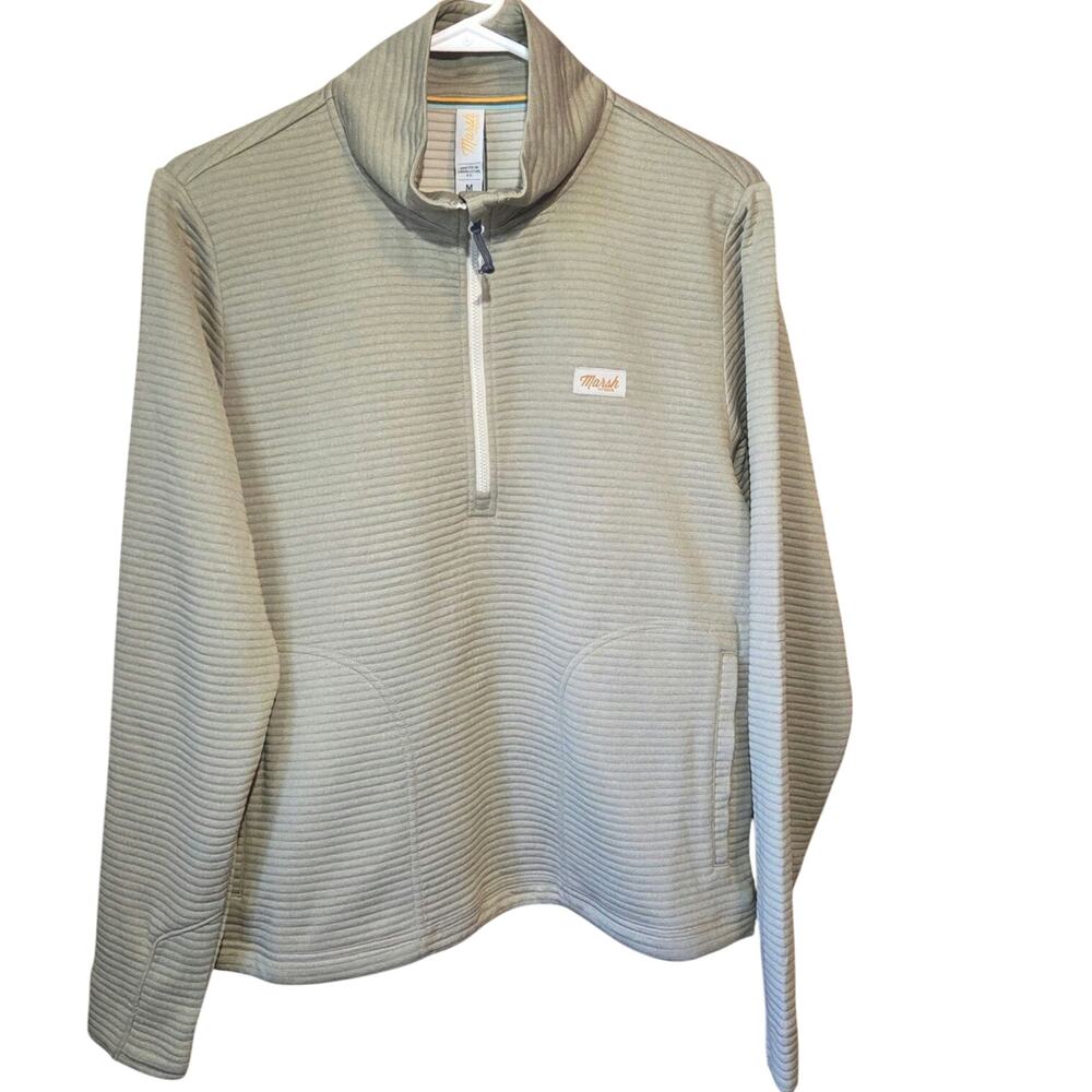 Marsh Wear women's Sullivan tech 1/4 zip sizes medium coriander